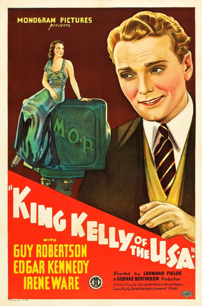 King Kelly Of The USA U Canvas Art - (11 x 17)
