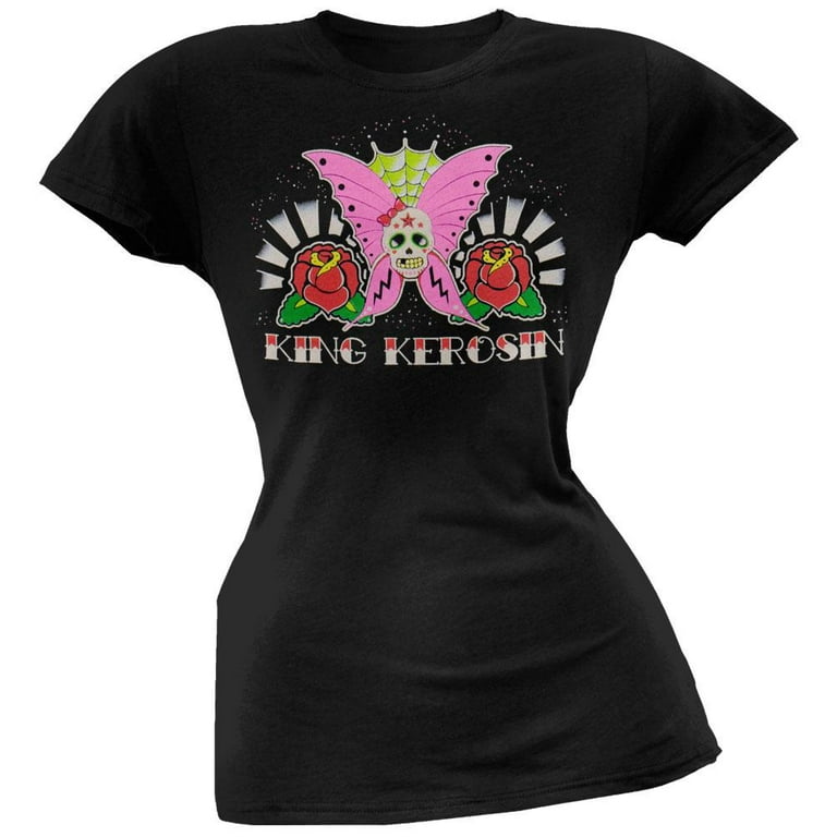 King Kerosin - Butterfly Ladies T-Shirt - Small