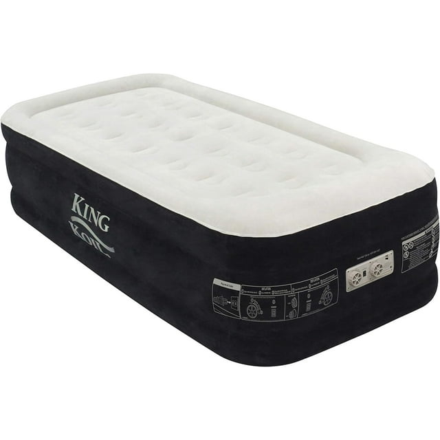 King Koil Twin Size Air Mattress Premium Quality, Plush Top