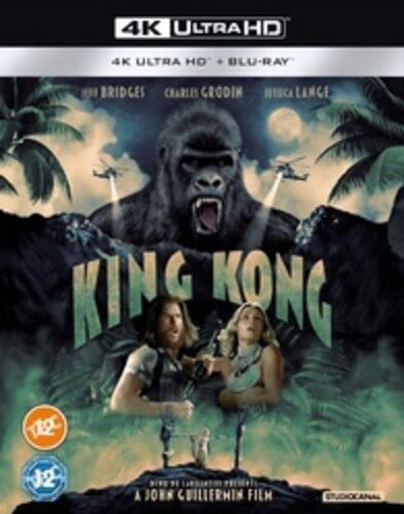 King Kong (4K Ultra HD + Blu-ray), Studio Canal, Action & Adventure