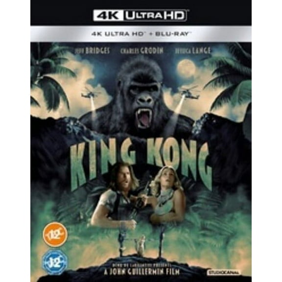 King Kong (4K Ultra HD + Blu-ray), Studio Canal, Action & Adventure