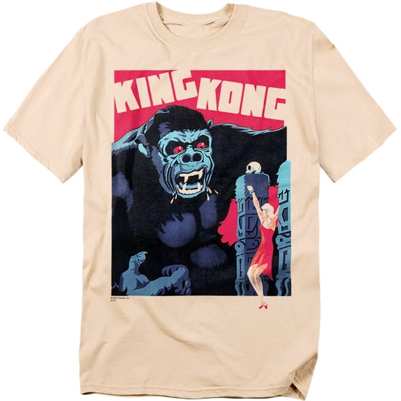 King Kong T-Shirt Bright Poster Unisex Graphic Tee For Men & Women