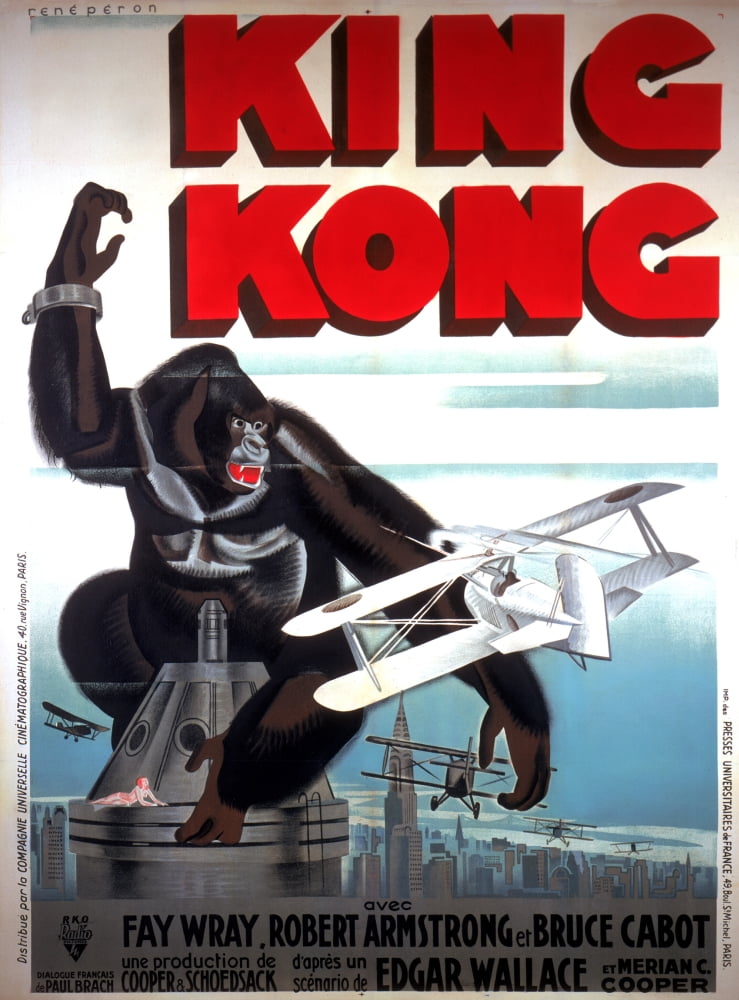 King Kong Canvas Art - (11 x 17)