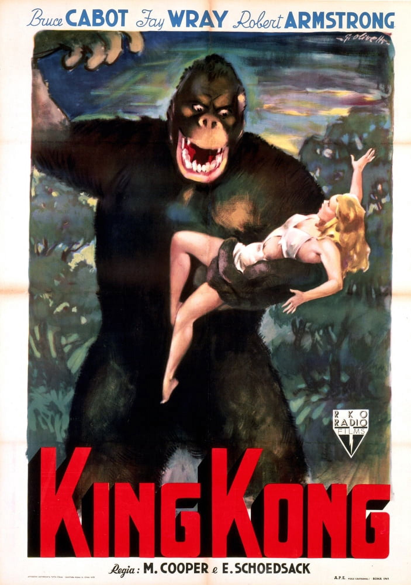 King Kong Canvas Art - (11 x 17)
