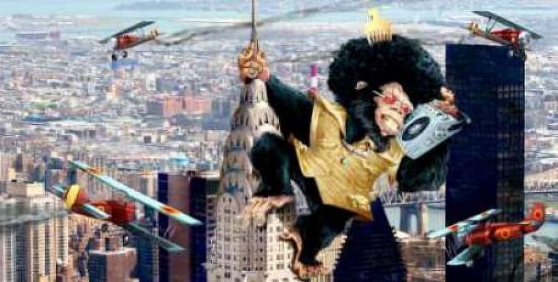 King Kong Canvas Art - A - Perez Alvez (10 x 20)