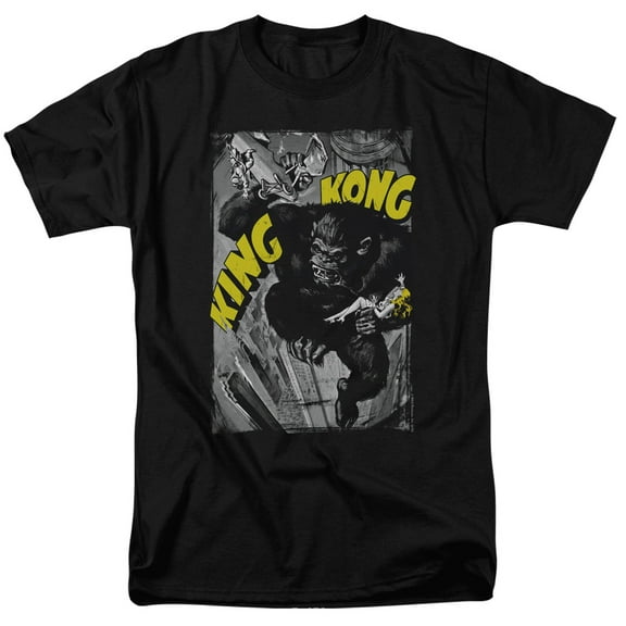 King Kong Crushing Poster Unisex Adult T Shirt For Men And Women