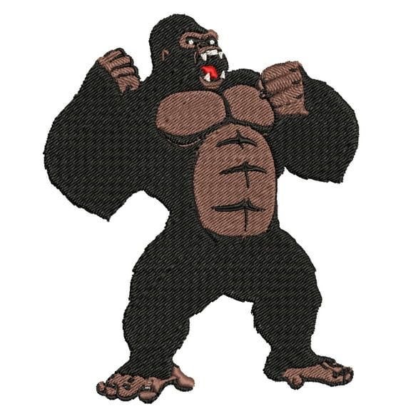 King Kong Cut Out Embroidered Patch Iron/Sew-On Applique MonsterVerse Movie