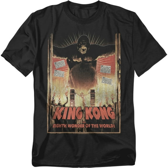 King Kong T-Shirt Eighth Wonder of The World Unisex Graphic Tee For Men & Women