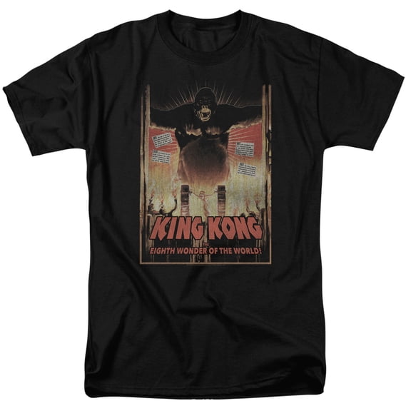 King Kong Eighth Wonder Of The World Unisex Adult T Shirt For Men And Women