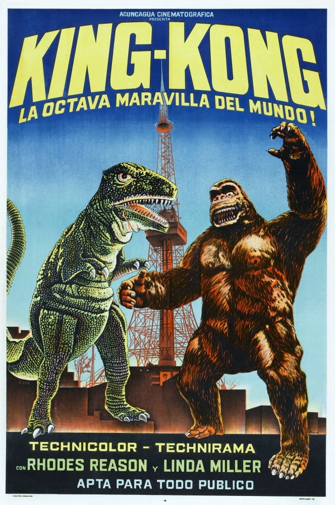 King Kong Escapes Canvas Art -  (24 x 36)