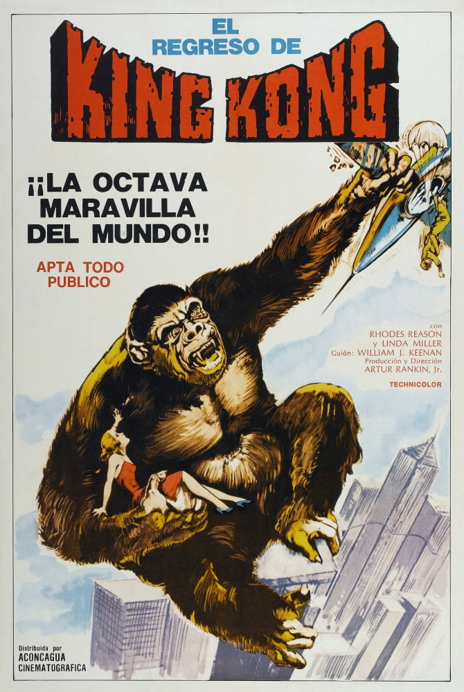 King Kong Escapes Canvas Art - (24 x 36)