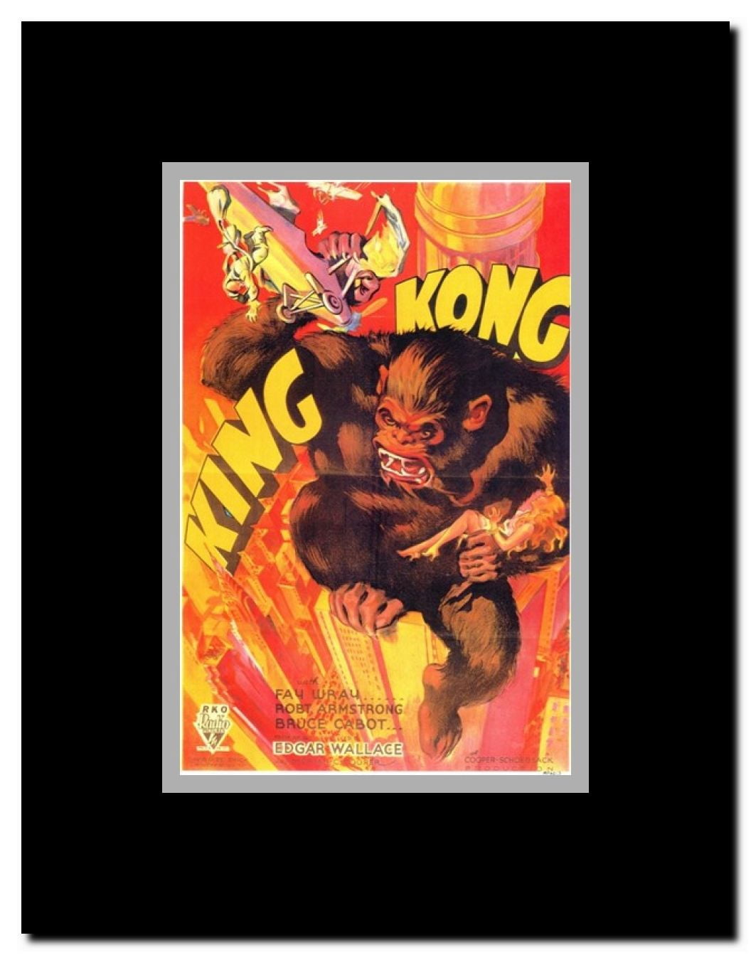 King Kong Framed Movie Poster