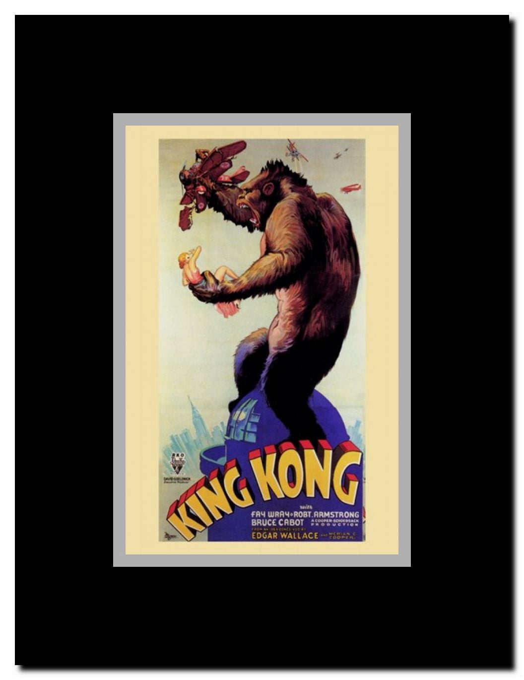King Kong Framed Movie Poster