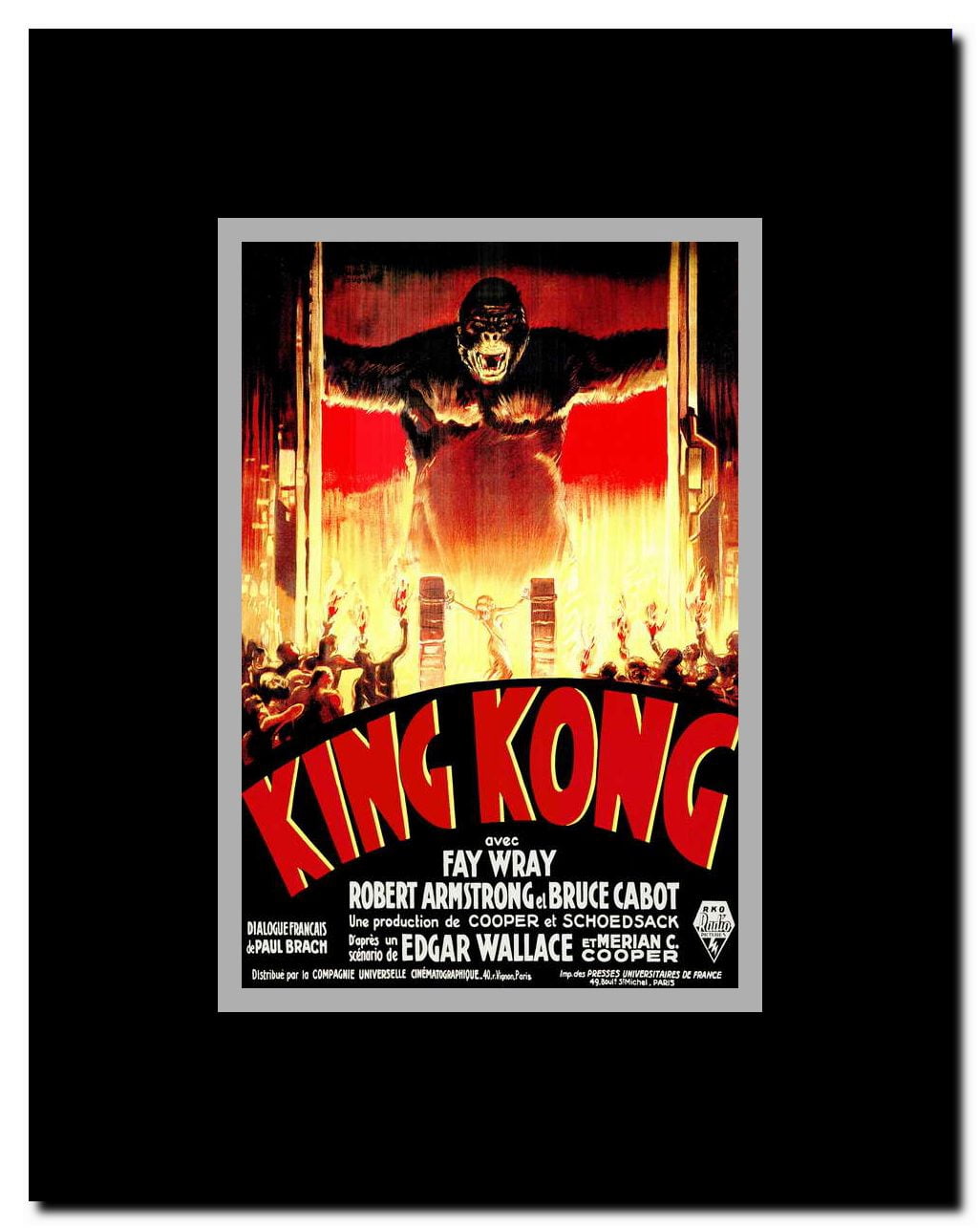 King Kong Framed Movie Poster