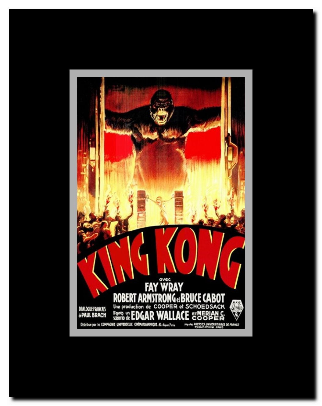 King Kong Framed Movie Poster
