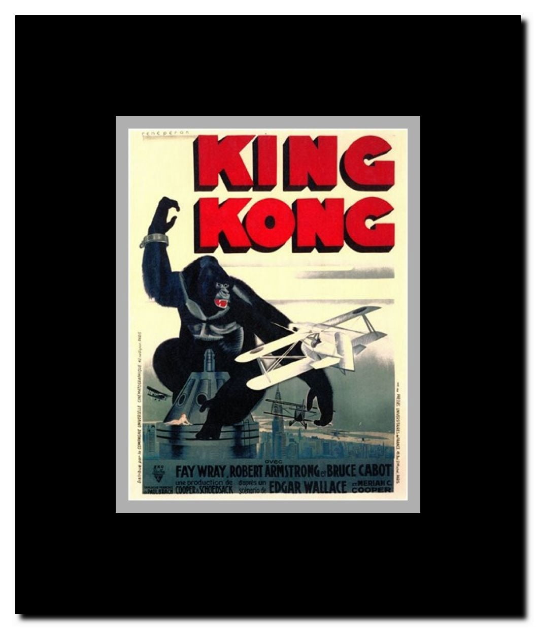 King Kong Framed Movie Poster