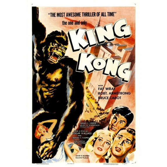 King Kong Movie Poster Masterprint (11 x 17)
