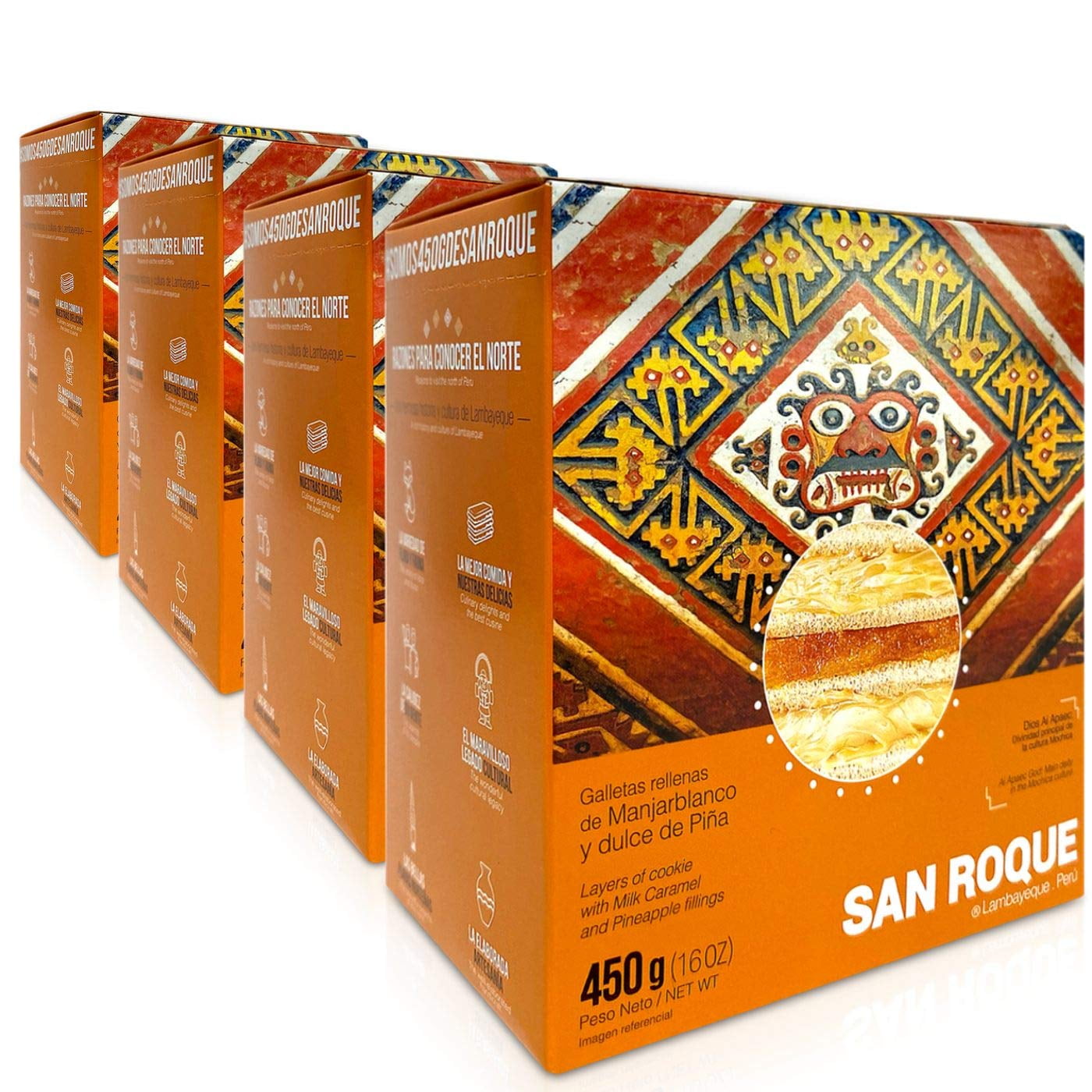 King Kong Relleno Manjar Blanco Y Pina 16oz 4 Pack - Walmart.com