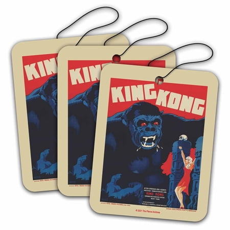 King Kong Road Rage Air Freshener - Vanilla Scent - 3 Pack