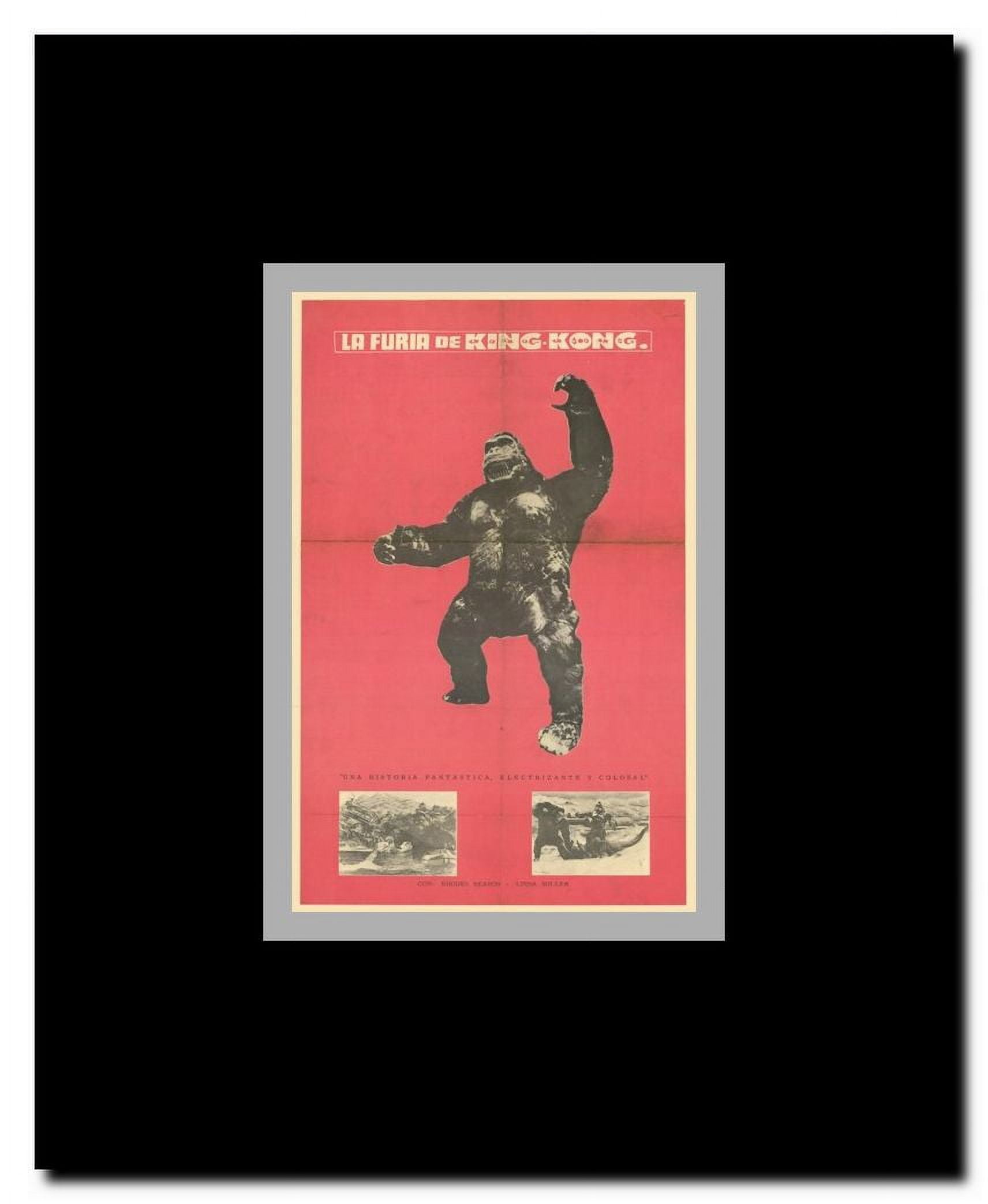 King Kong Strikes Again Framed Movie Poster