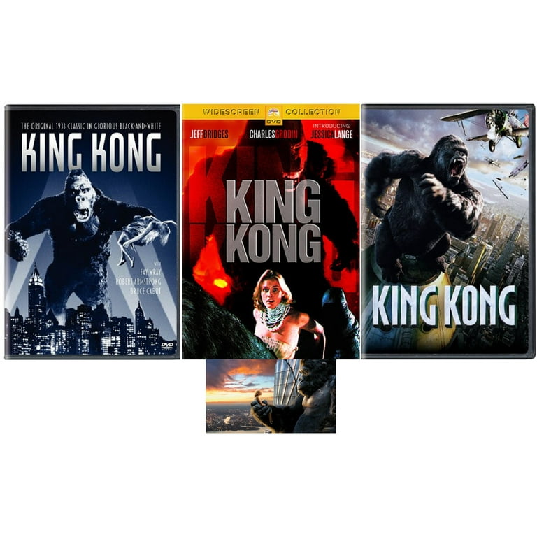 King Kong Triple Feature The Original 1933 The Remake 1976