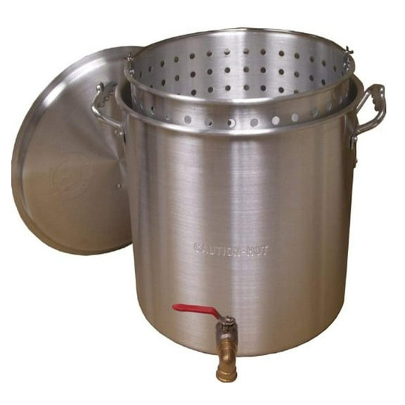 King Kooker 100-Quart Aluminum Boiling Pot