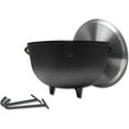 thumbnail image 1 of King Kooker 5940 10-Gallon Heavy Duty Cast Iron Jambalaya Pot with Feet and Lid, 1 of 2
