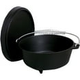 thumbnail image 1 of King Kooker #CI8SCF - Pre-Seasoned 8 qt Cast Iron Dutch Oven with Feet, 1 of 4