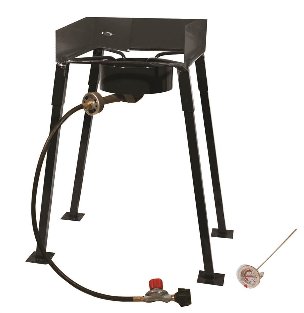 King Kooker Black Heavy Duty Portable Propane Single Burner Cooker