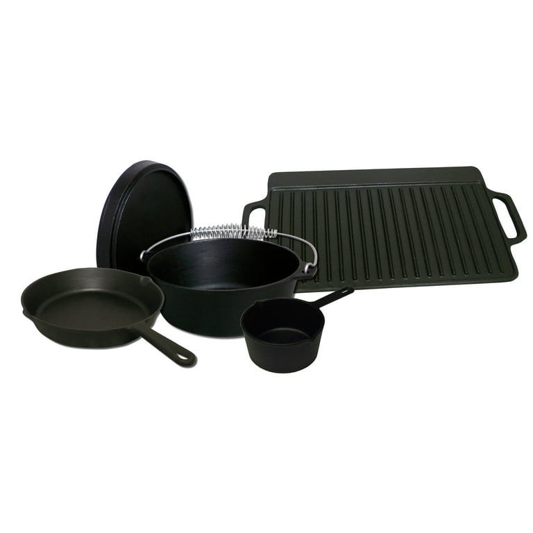 King Kooker 20.5-in Cast Iron Accessory Kit in the Cooking Pans & Skillets  department at