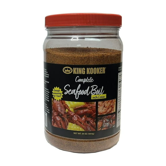King Kooker Seafood Boil Seasoning, 64 oz.