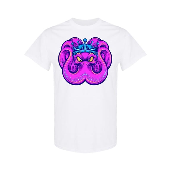 King Kraken Mascot T-Shirt Men -Image by Shutterstock, Male XX-Large