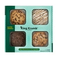 thumbnail image 1 of King Krumb Gluten Friendly Decadent Chocolate Chunk, Triple Chocolate Chunk, and Cranberry Oatmeal Bakery Cookies, 22 oz, 4 Count, Ready to Eat, Baked, 1 of 9