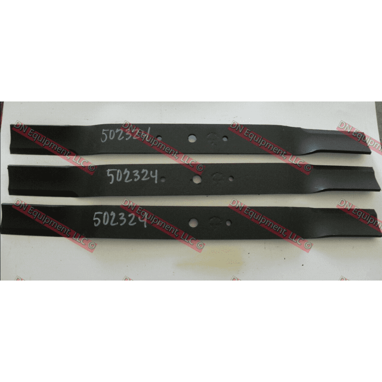 King Kutter 6 Finish Mower Blade Set Walmart