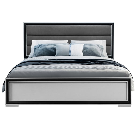 King - LED Function - Bedroom Relaxation - Comfort - Oriented Bed