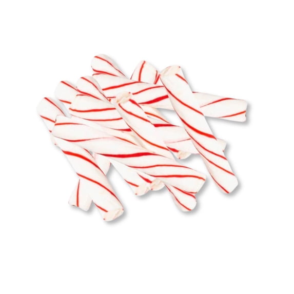 King Leo Soft Peppermint Sticks, Individually Wrapped, 5 lb