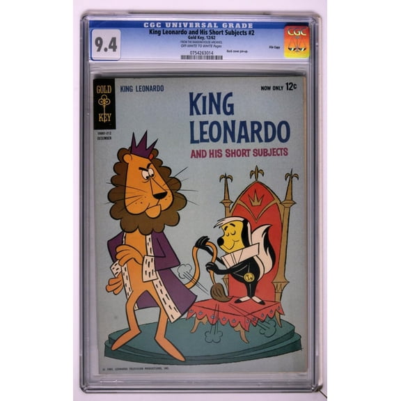 King Leonardo and His Short Subjects #2 - CGC 9.4 Comic Book