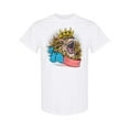 thumbnail image 1 of King Lion With Usa Flag T-Shirt Men -Image by Shutterstock, Male Medium, 1 of 2