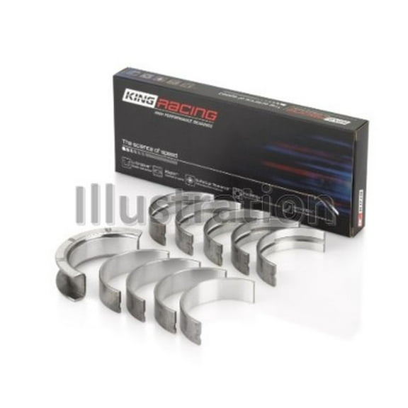 King MB5013HPSTDX STDX Crankshaft Main Bearings Compatible with CHEVROLET LSX L20 LS1/2/4/6 Fits select: 1999-2019 CHEVROLET SILVERADO, 2000-2014 CHEVROLET TAHOE
