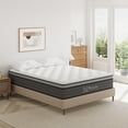 thumbnail image 1 of Mubulily King Mattress, 10 inch Memory Foam Mattress, Hybrid Mattress in a Box, Medium Firm, 1 of 8