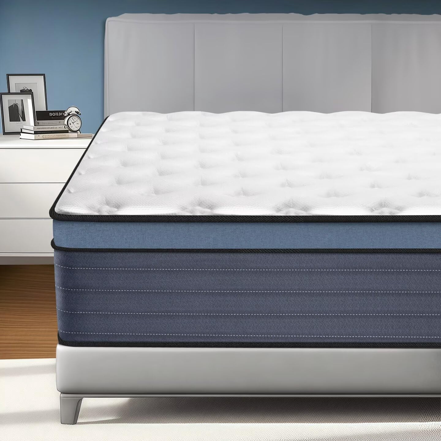 Gallery Detail: King Mattress 12 Inch Medium Firm Hybrid Mattress With Memory