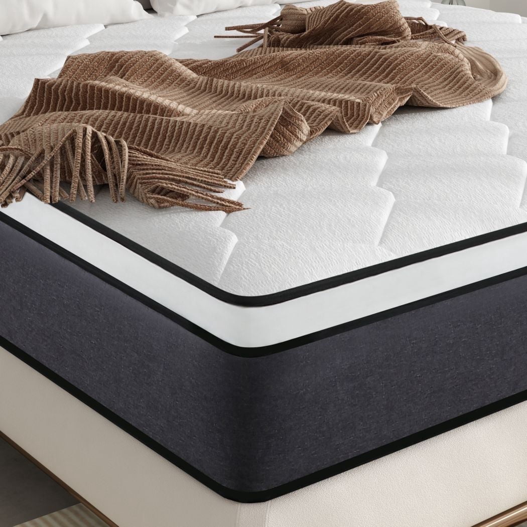 Mulinature King Mattress, 12 inch Hybrid Mattress in a Box,Medium Firm