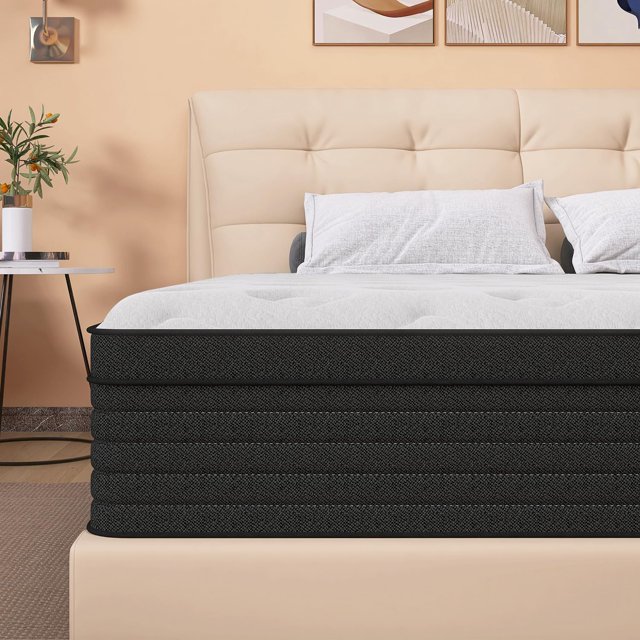 King Mattress, 14 Inch Individual Pocket Springs with Gel Memory Foam