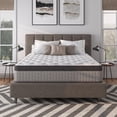 thumbnail image 1 of King Mattress in a Box, UHOMEPRO 10 inch Memory Foam Mattress for Pressure Relief and Motion Isolation, King Mattress Diamond Innerspring Hybrid and Cooling Gel, Medium Firm, CertiPUR-US, Gray, 1 of 10