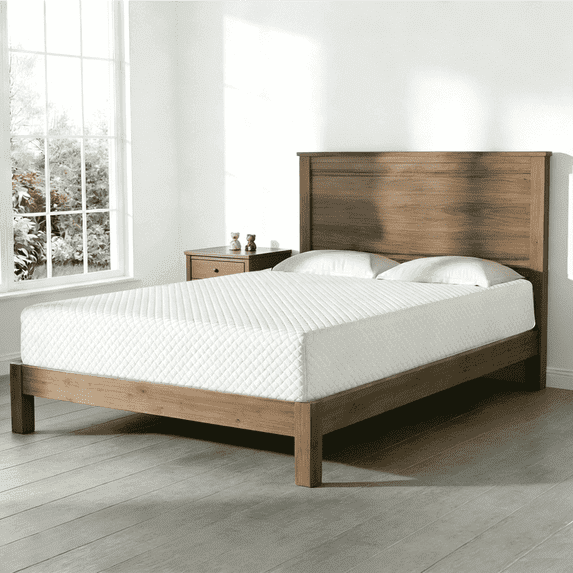 King Mattress, IULULU 8" Gel Memory Foam Mattress with Removable Cover Mattress in a Box Medium Firm Mattress