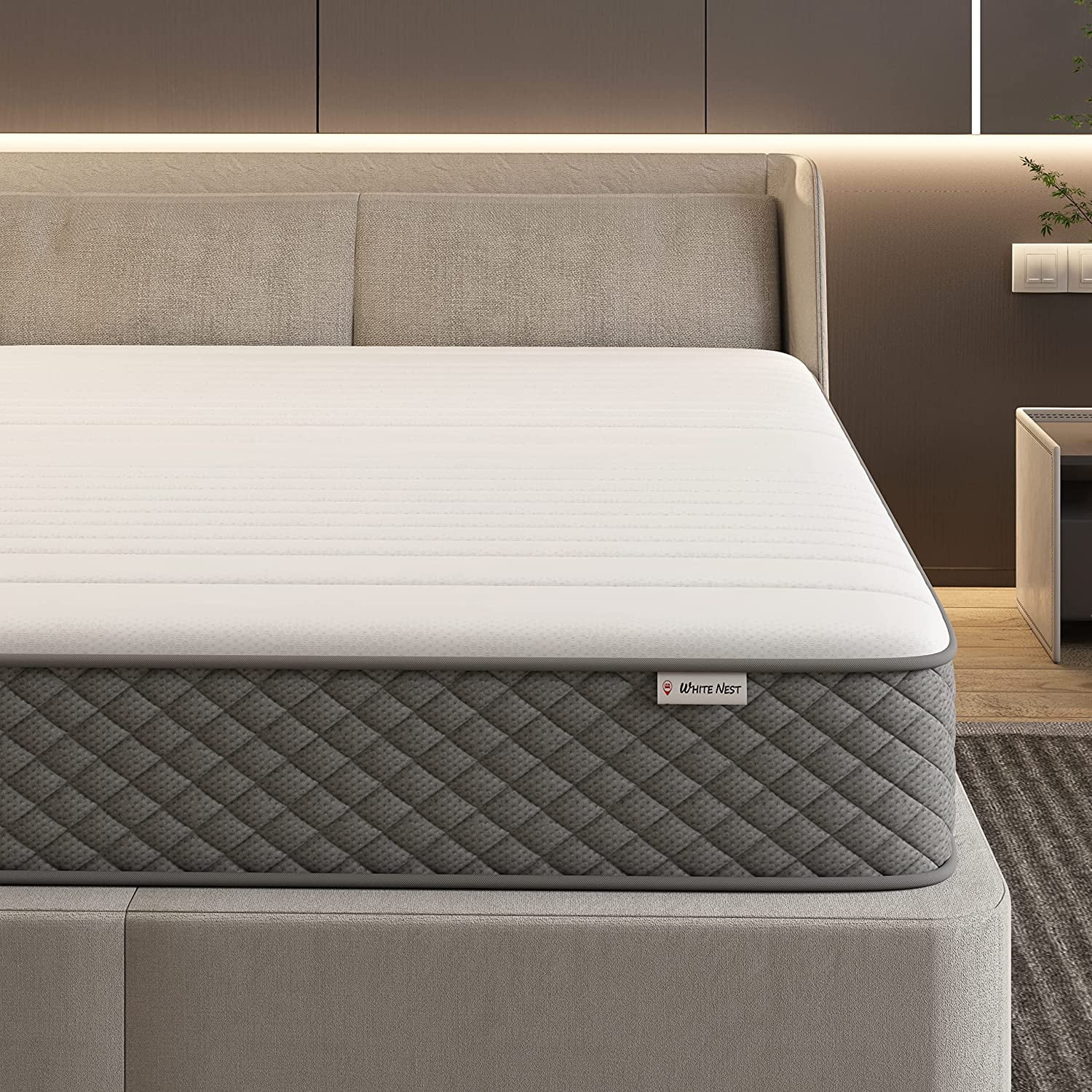King Mattress, SIMING 10 Inch Memory Foam Mattress with Innerspring