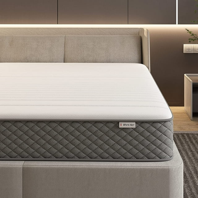 King Mattress, SIMING 10 Inch Memory Foam Mattress with Innerspring