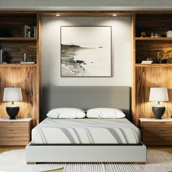 King Mattress With Nl 8" Gel Foam - Firm, Enhances Physical Performance Next Day Firm Support, Blood Flow