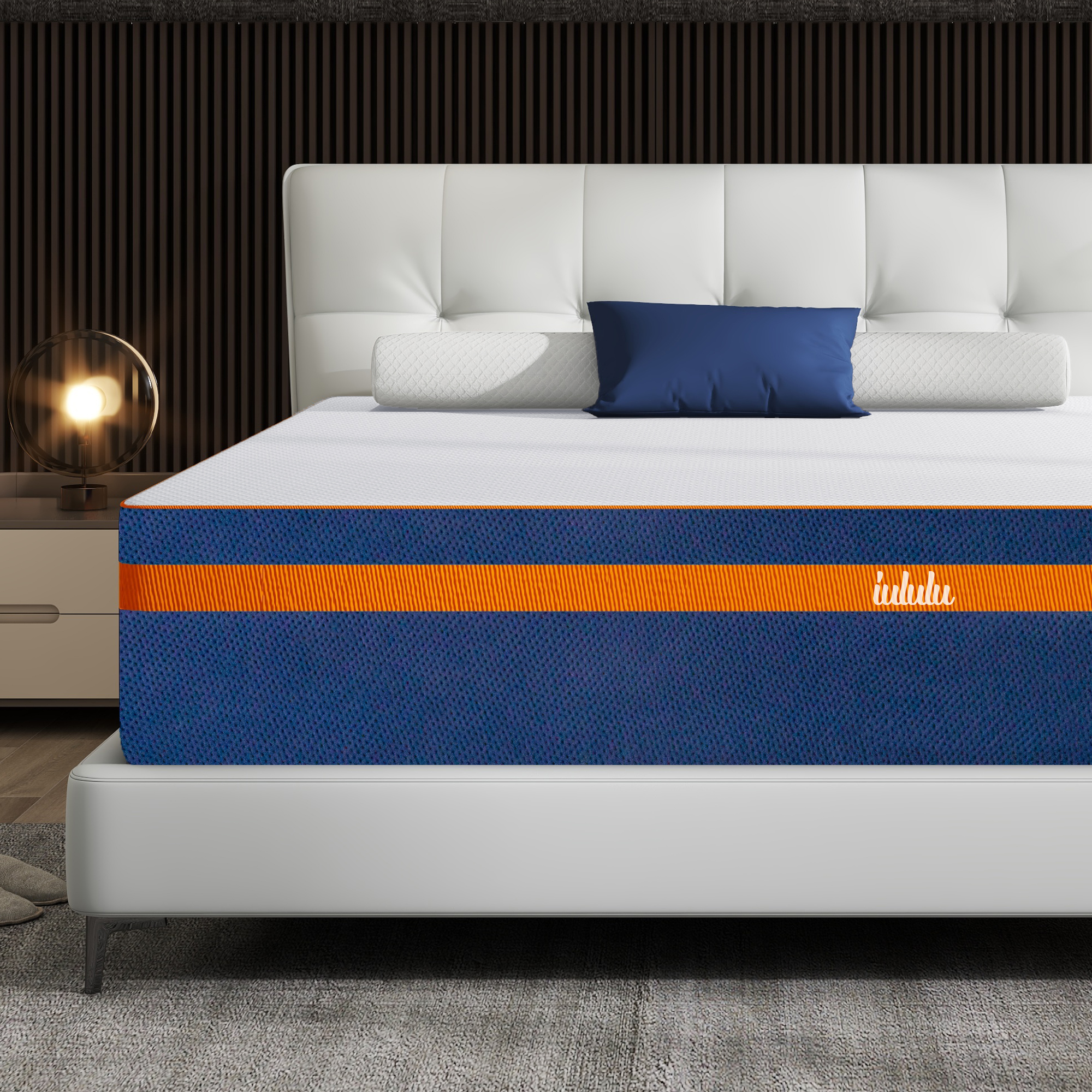 King Mattress in a Box, 14 Inch Memory Foam Mattress With Bamboo