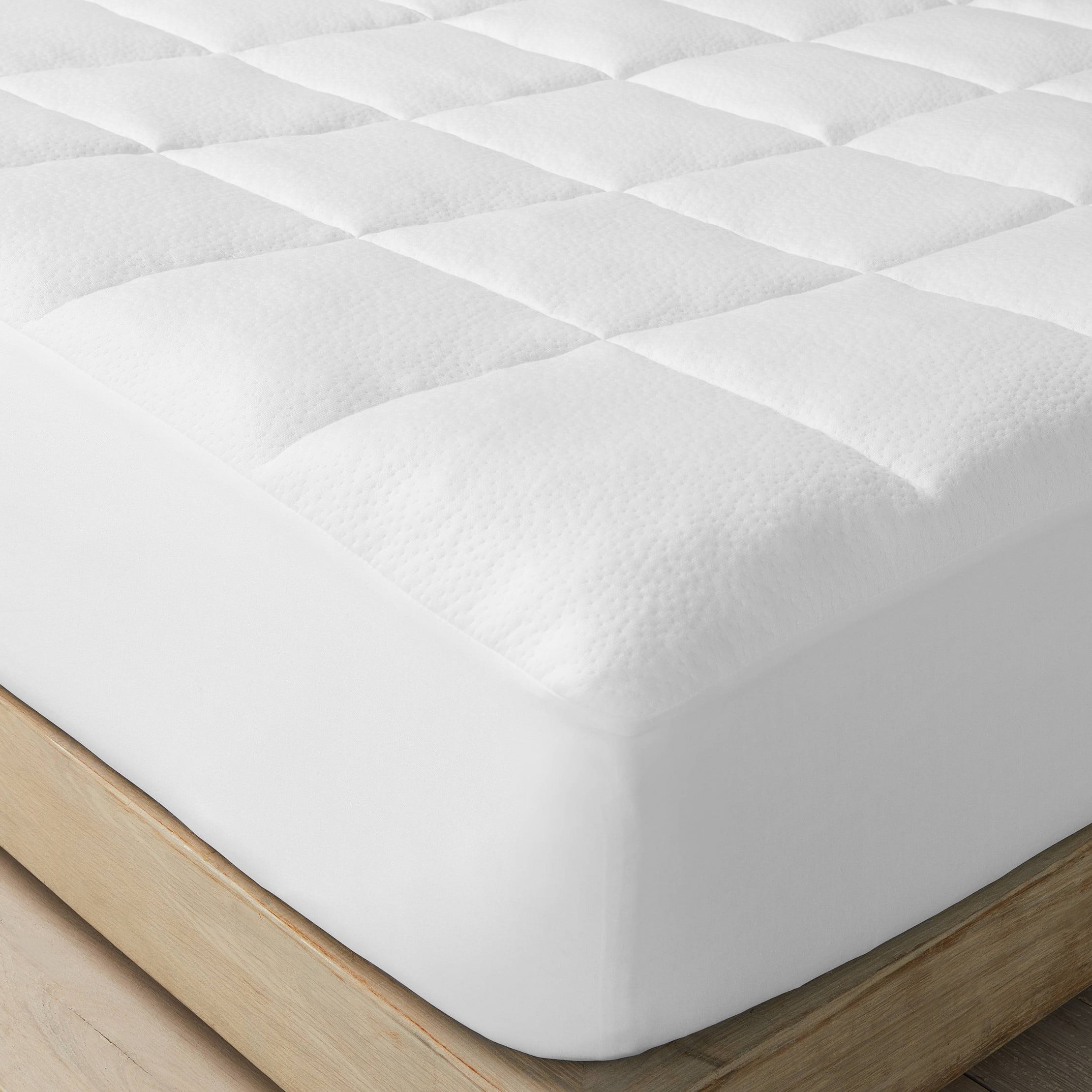 King Memory Foam & Down Alternative Mattress Pad - Walmart.com